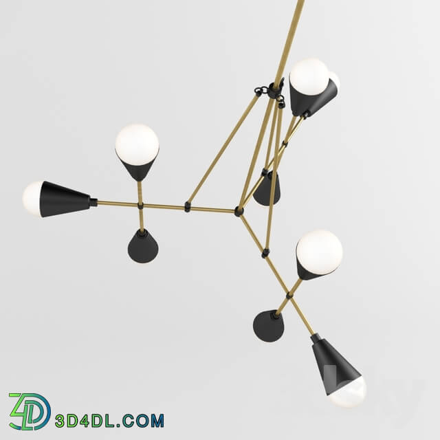 Ceiling light - Triad 9 _ Dyad - Apparatus