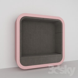 Other soft seating - Square booth seat 