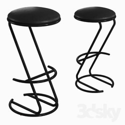 Chair - Modern backless stool 