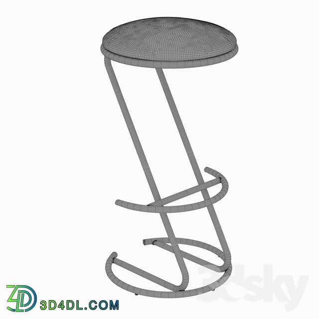 Chair - Modern backless stool