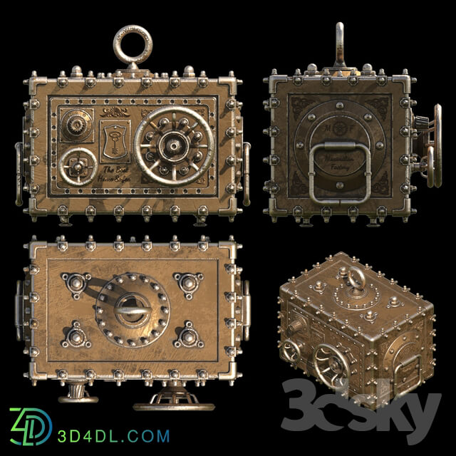 Other decorative objects - Steampunk safe