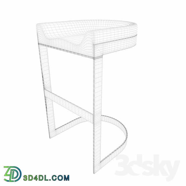 Chair - Walnut saddle stools