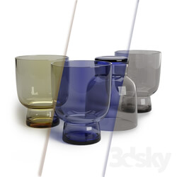 Tableware - HK Living engraved drinks glass 