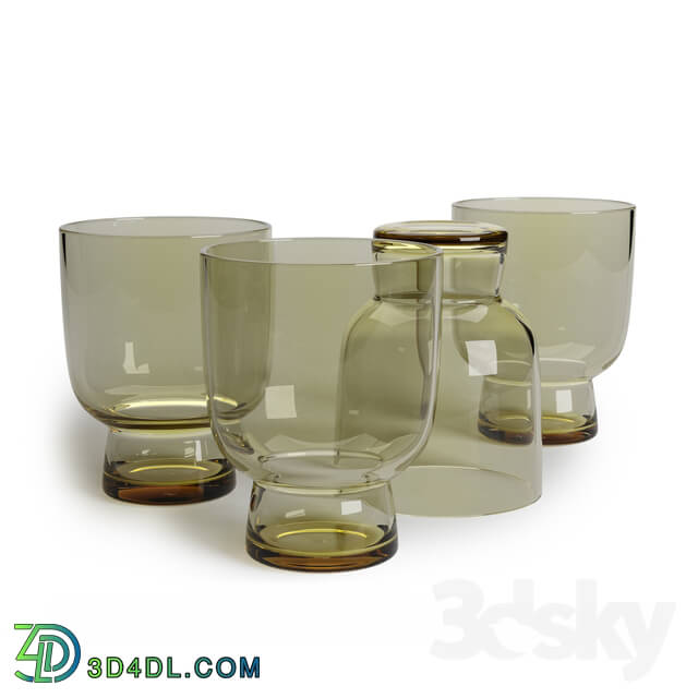 Tableware - HK Living engraved drinks glass