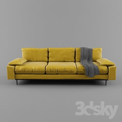 Sofa - HK LIVING RETRO SOFA 