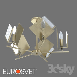 Ceiling light - OM Classic-style ceiling chandelier Eurosvet 60110_5 Rombo 