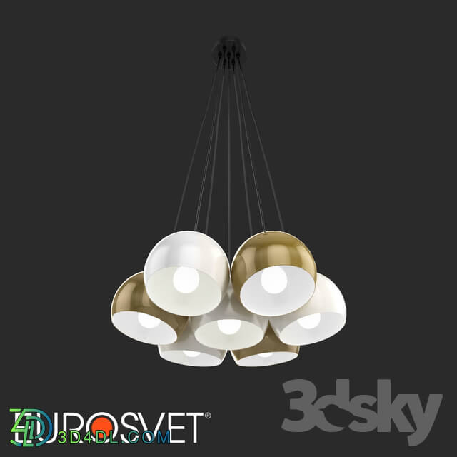 Ceiling light - OM Pendant lamp with shades TK Lighting 2782 Castello