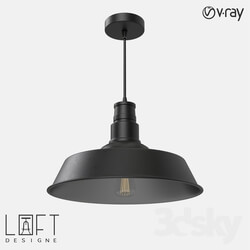 Ceiling light - Pendant lamp LoftDesigne 733 model 
