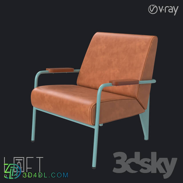 Arm chair - Armchair LoftDesigne 1424 model