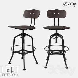 Chair - Bar stool LoftDesigne 3587 model 