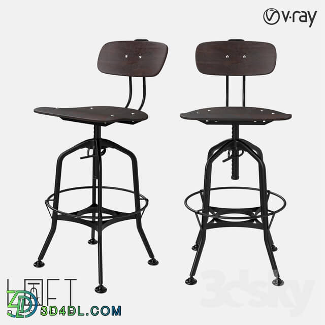 Chair - Bar stool LoftDesigne 3587 model