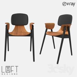 Chair - Chair LoftDesigne 1433 model 