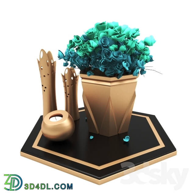 Decorative set - Decorative Flower Set