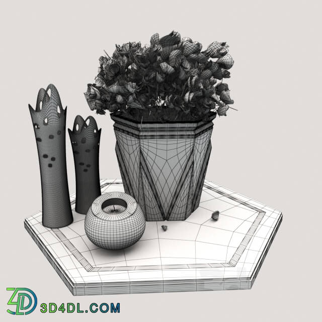 Decorative set - Decorative Flower Set