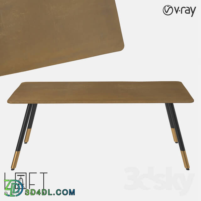 Table - Coffee table LoftDesigne 6017 model