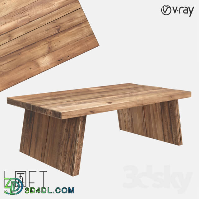 Table - Coffee table LoftDesigne 60202 model