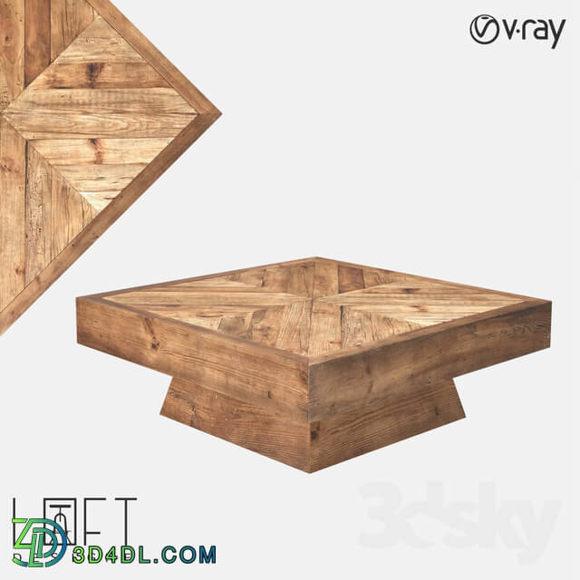 Table - Coffee table LoftDesigne 60205 model