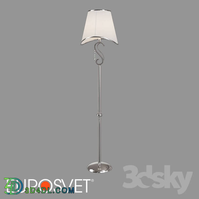 Floor lamp - OM Floor lamp with silver lampshade Eurosvet 01054_1 Kelly