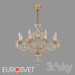 Ceiling light - OM Classic Crystal Chandelier Eurosvet 10097_8 Alcedo 