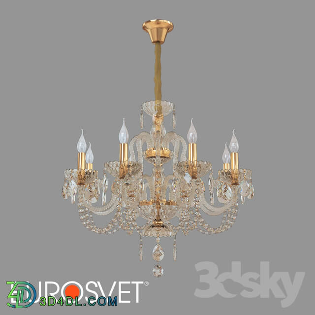 Ceiling light - OM Classic Crystal Chandelier Eurosvet 10097_8 Alcedo