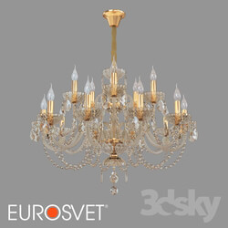 Ceiling light - OM Classic Crystal Chandelier Eurosvet 10097_15 Alcedo 