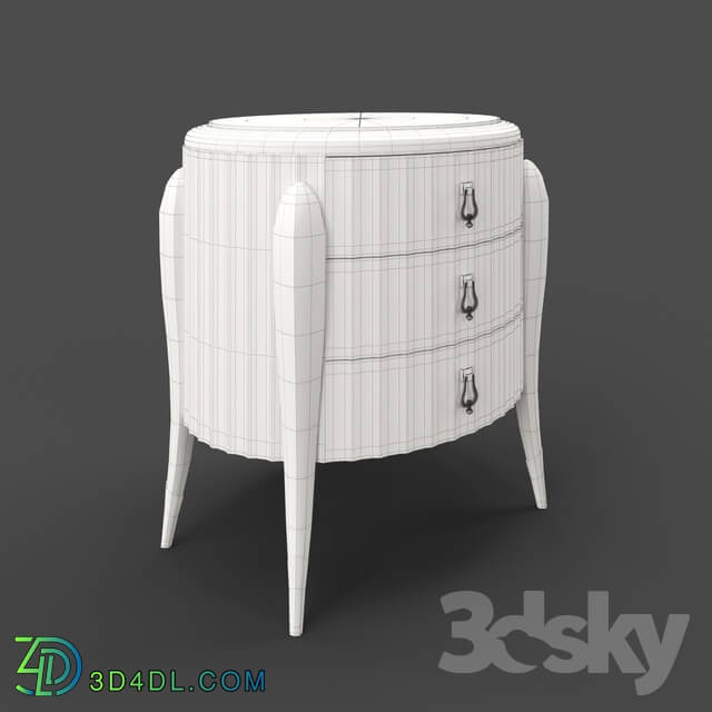 Sideboard _ Chest of drawer - OM Bedside table Fratelli Barri RIMINI