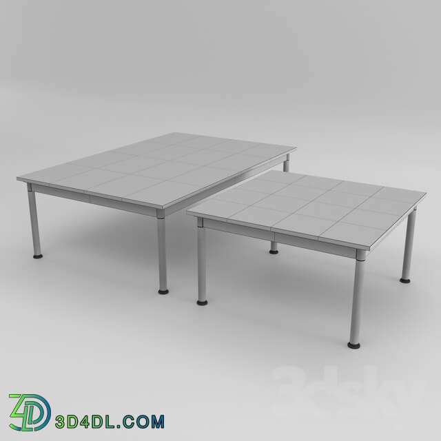 Table - LC Outdoor Table _PBR Materials_