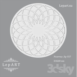 Decorative plaster - Lepart Socket Lr-557 OM 