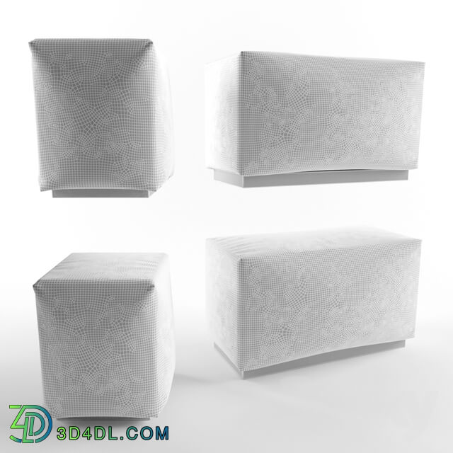 Other soft seating - puff set02