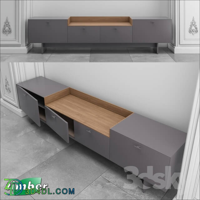 Sideboard _ Chest of drawer - OM Stand _MODENA_ T-608. Timber-mebel