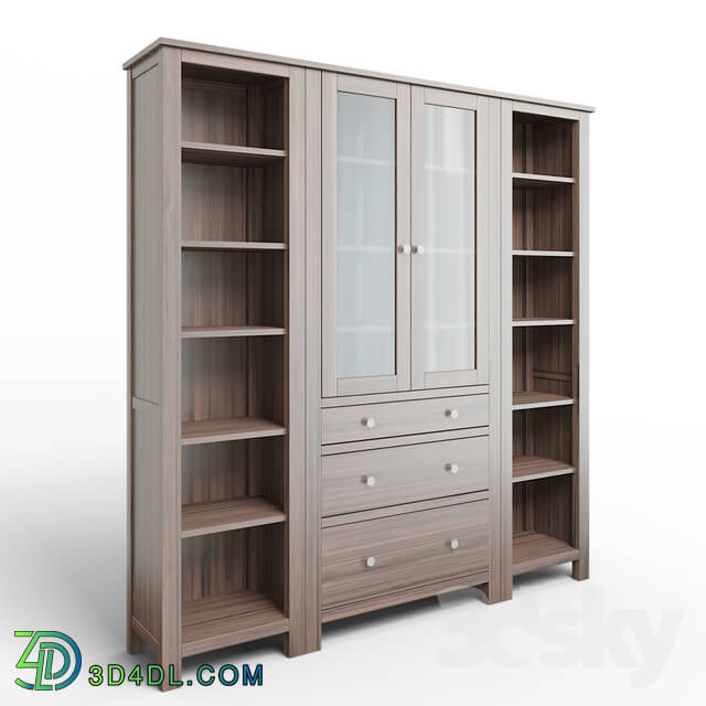 Wardrobe _ Display cabinets - HEMNES Storage combination w doors _ drawers