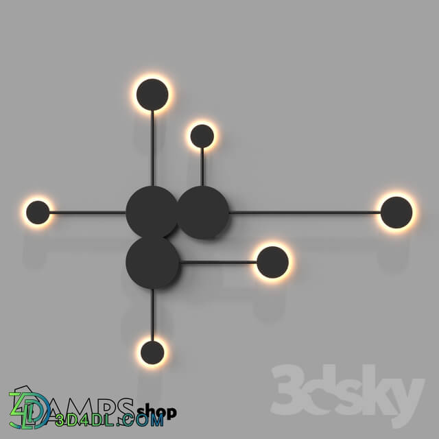 Wall light - Wall Lamp Geometry A