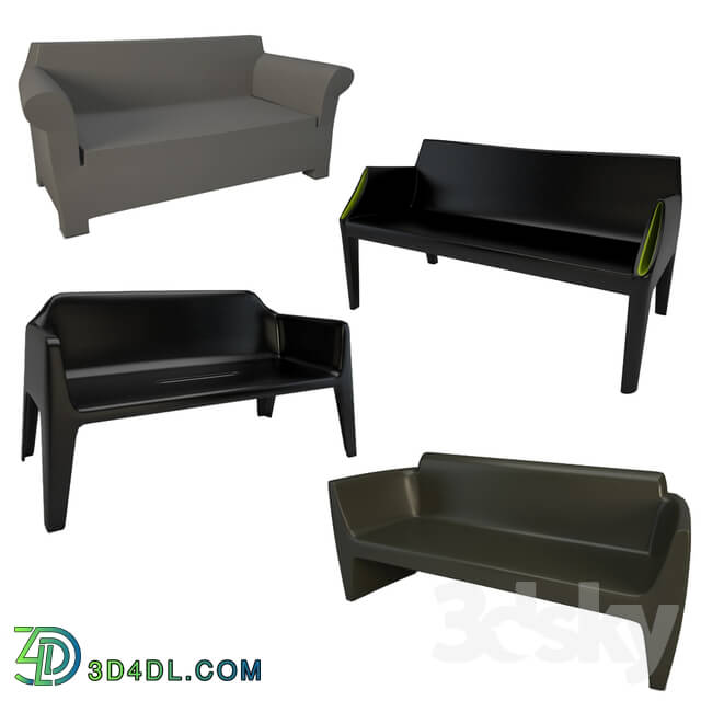 Sofa - Outdoor Plastic Sofas