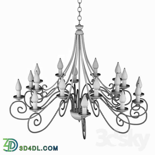 Ceiling light - Chandelier Kantri 18