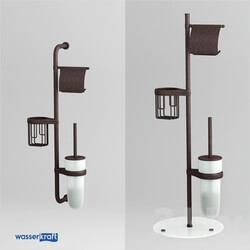 Bathroom accessories - Combined racks_Dark bronze_OM 