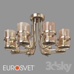 Ceiling light - OM Ceiling chandelier Eurosvet 60085_8 Coppa 