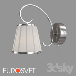 Ceiling light - OM Sconce classic with a lampshade Eurosvet 60088_1 Tessa 
