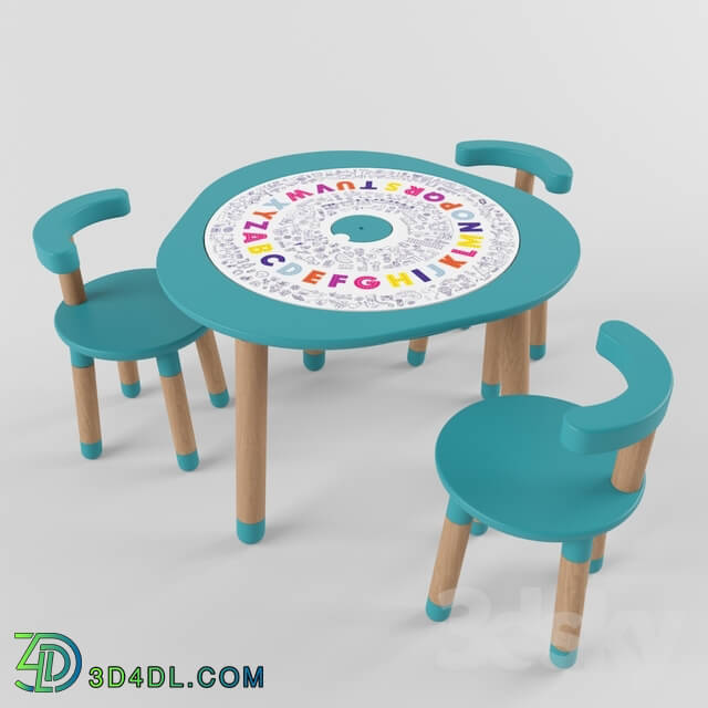 Table _ Chair - Play table - MUtable