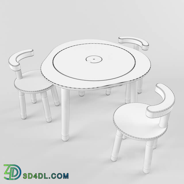 Table _ Chair - Play table - MUtable