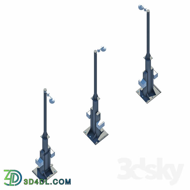 Other architectural elements - CCTV support