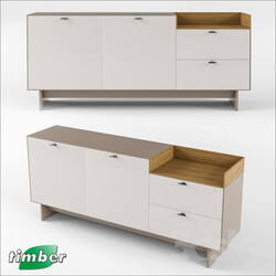Sideboard _ Chest of drawer - OM Stand _MODENA_ T-604. Timber-mebel 