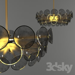 Ceiling light - Designer chandelier Ovalemo 