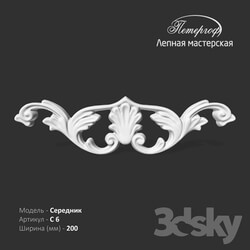 Decorative plaster - Serednik S 6 Peterhof - stucco workshop 