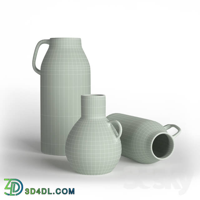 Vase - H_M Stoneware vase