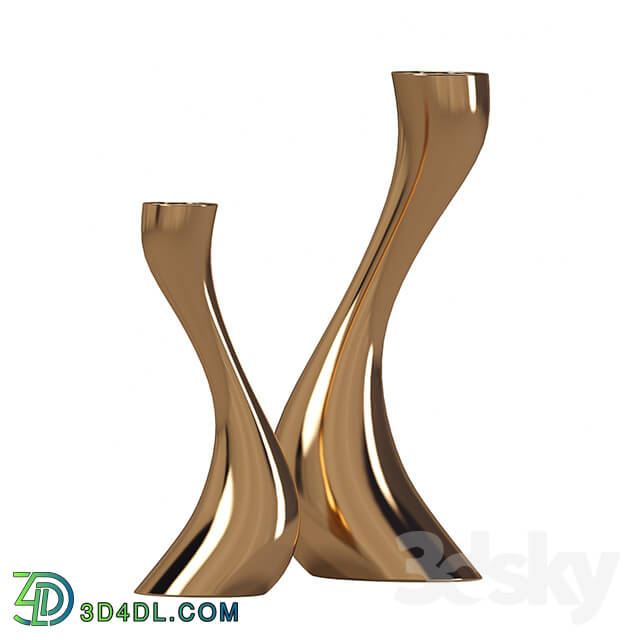 Decorative set - candlestick