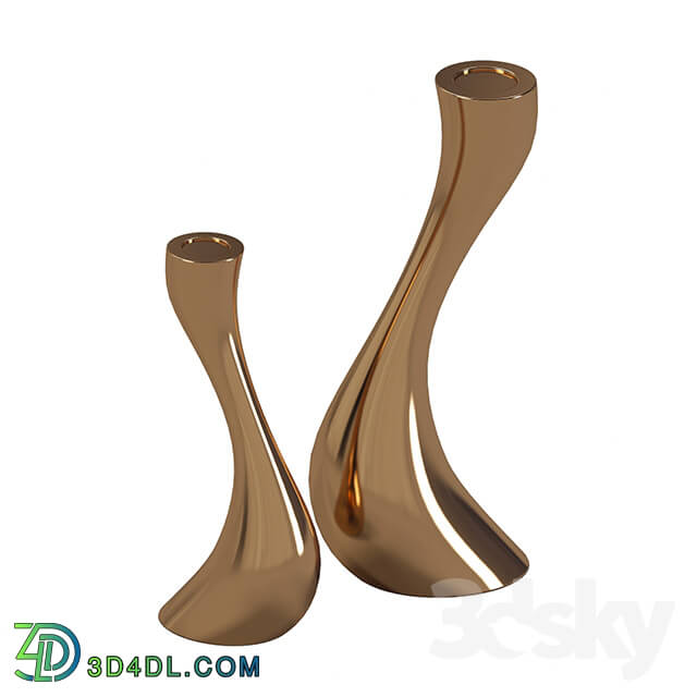 Decorative set - candlestick