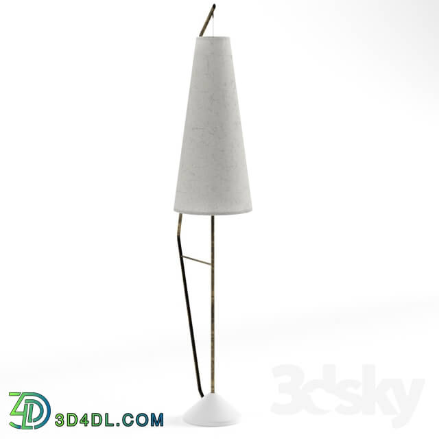 Floor lamp - Scandinavian mid-century floor lamp