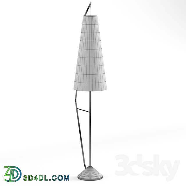 Floor lamp - Scandinavian mid-century floor lamp