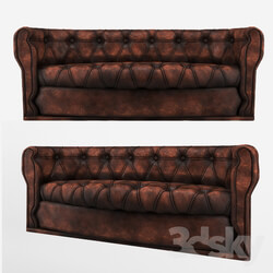 Sofa - Leather sofa 