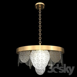 Ceiling light - Chandelier MEGAN Glass 